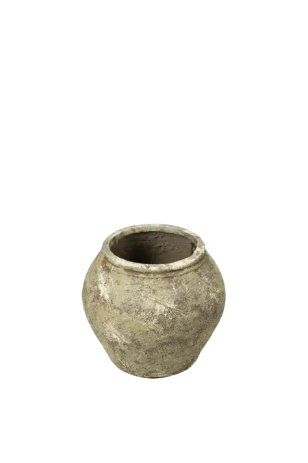 Midi Aged Vessel Planter (Antique Sandstone) | Vyne Boutique