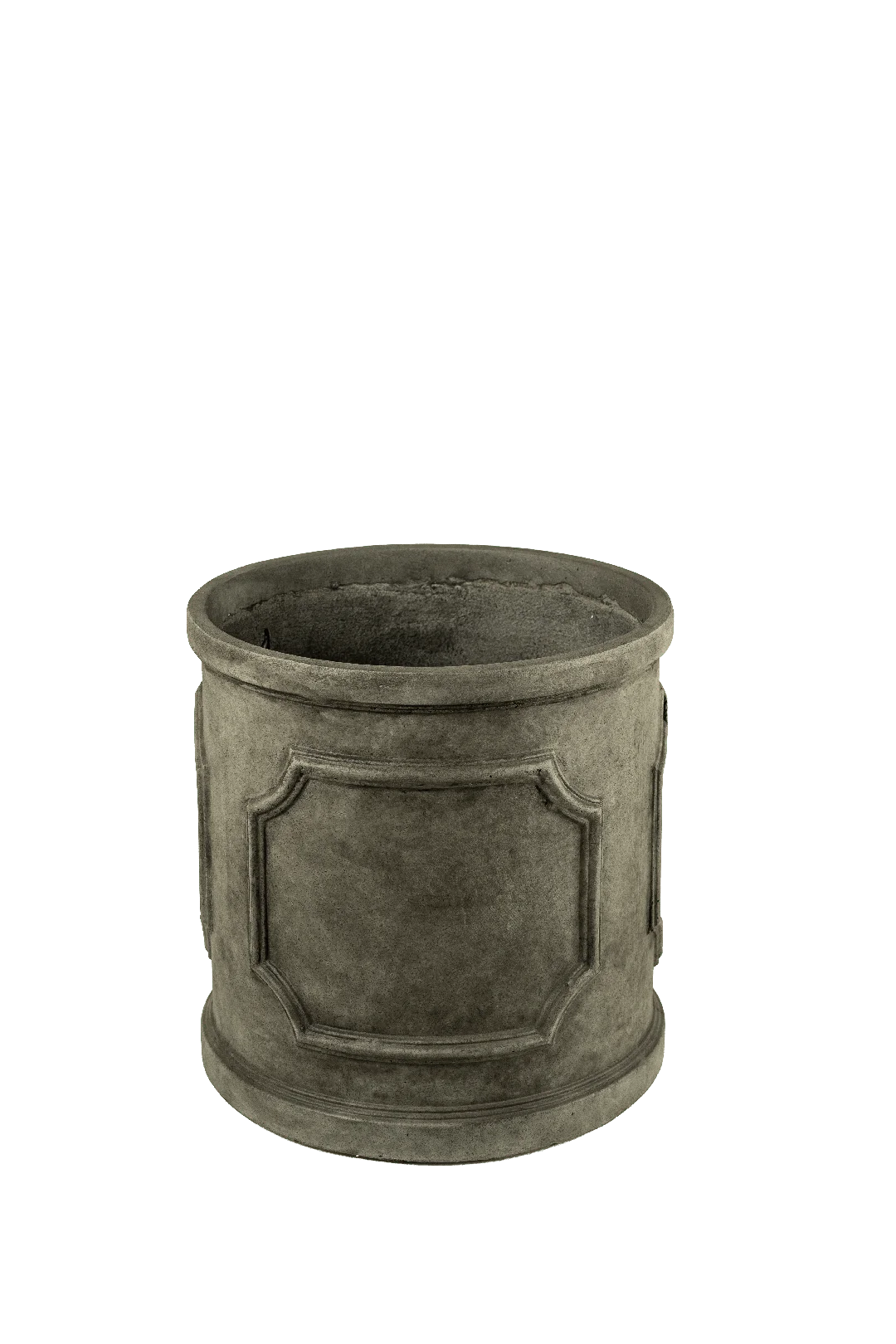 Mini Drum Planter (Smoked Pewter) | Vyne Mini Drum Planter (Smoked Pewter) | Vyne Boutique