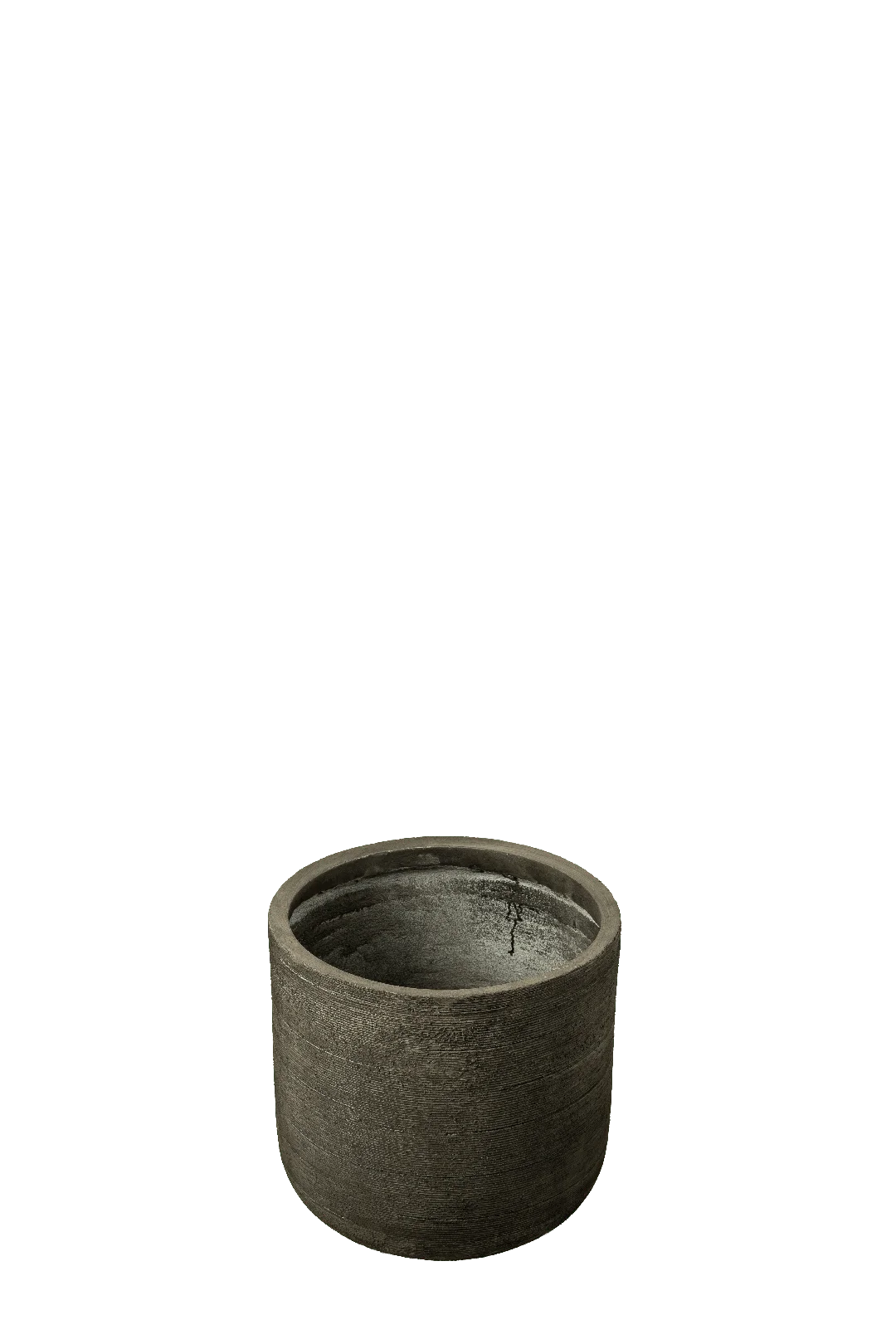 Midi Strata Cylinder Planter (Raw Cement) | Vyne Midi Strata Cylinder Planter (Raw Cement) | Vyne Boutique