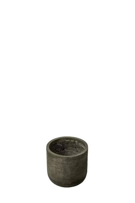 Petit Strata Cylinder Planter (Raw Cement) | Vyne Boutique
