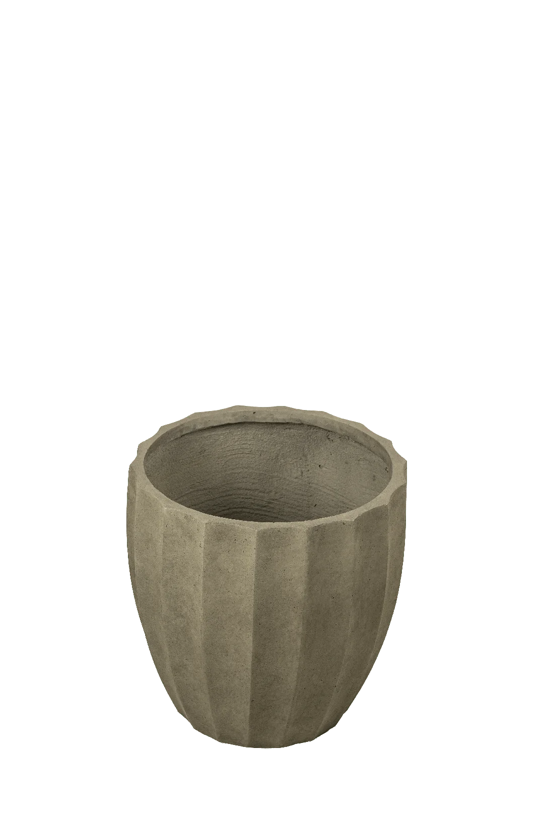 Grand Facet Taper Planter (Natural Stone) | Vyne Grand Facet Taper Planter (Natural Stone) | Vyne Boutique