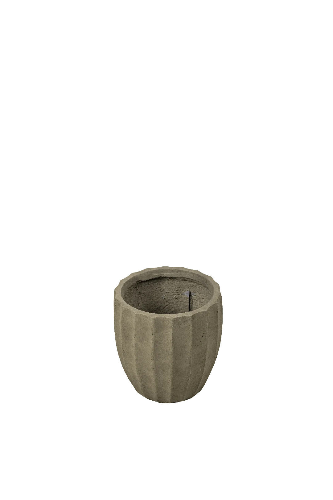Petit Facet Taper Planter (Natural Stone) | Vyne Petit Facet Taper Planter (Natural Stone) | Vyne Boutique