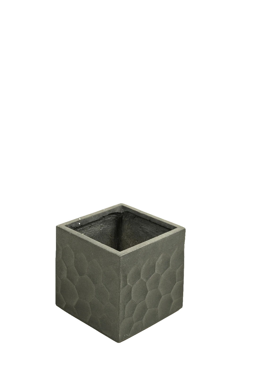 Mini Square Relief Planter (Charcoal Stone) | Vyne Mini Square Relief Planter (Charcoal Stone) | Vyne Boutique