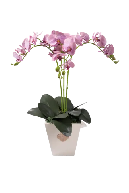 Mother's Love — Artificial Pink Orchid Arrangement | Vyne