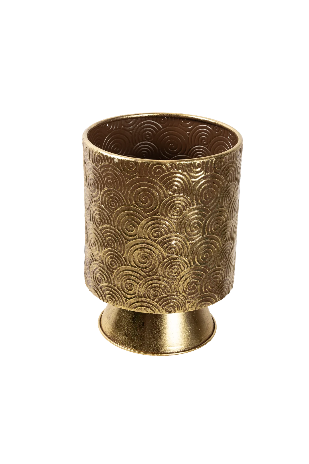 Aurelia Swirl Vessel – Petit (Antique Gold) | Vyne Aurelia Swirl Vessel