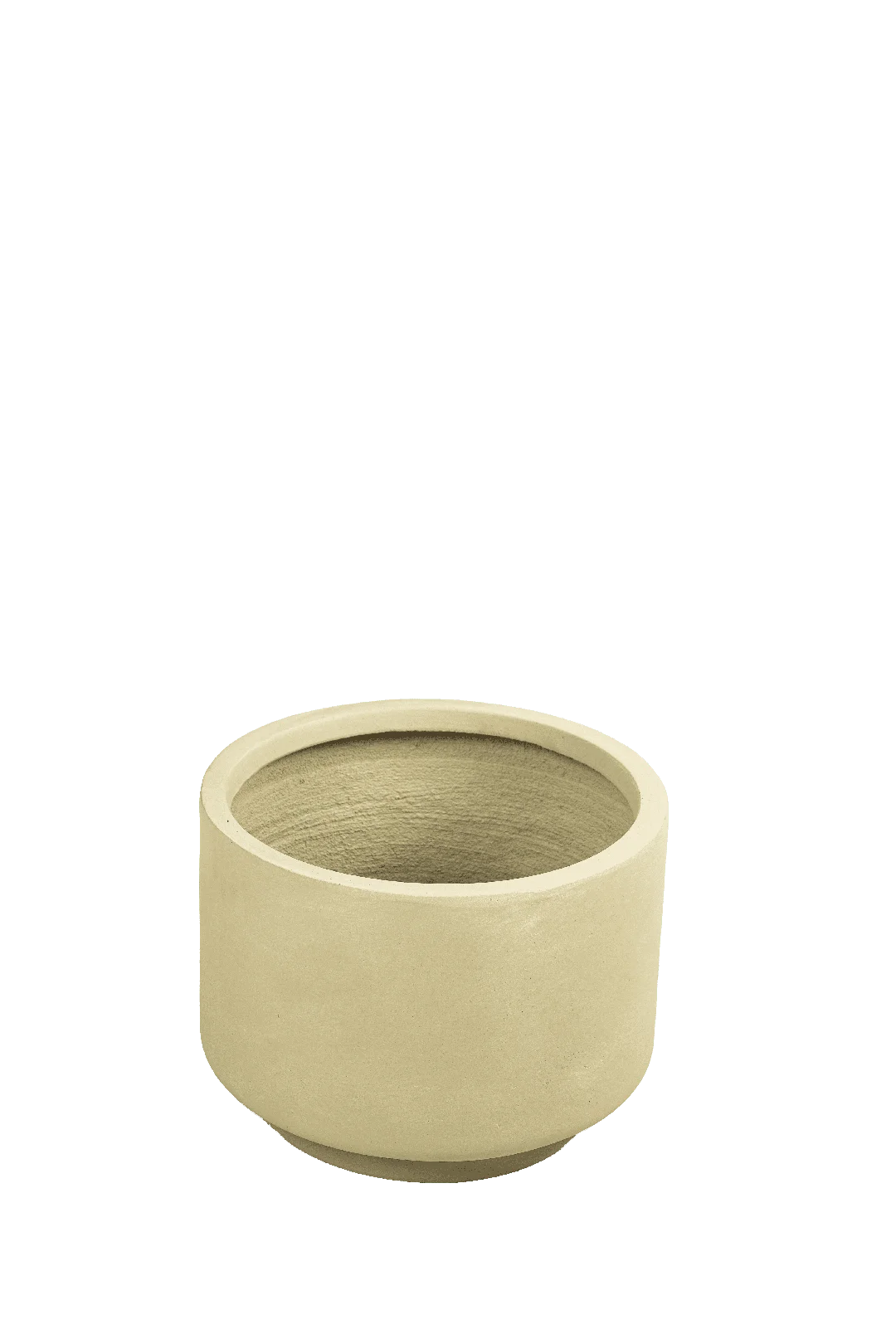 Grand Low Cylinder Planter (Soft Limestone) | Vyne Grand Low Cylinder Planter (Soft Limestone)
