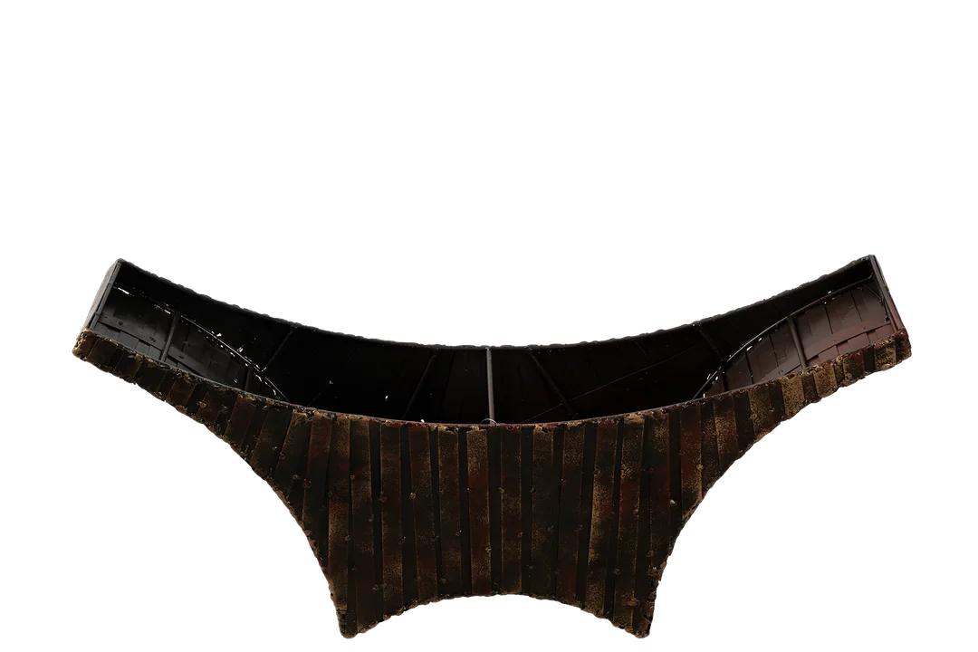 Crescent Console Bowl (Antique Brown Patina) | Vyne Crescent Console Bowl — Antique Brown Patina | Vyne Boutique