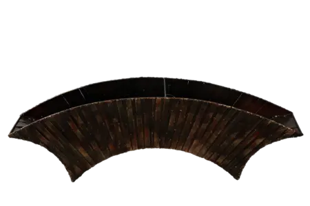 Arc Console Bowl — Antique Brown Patina | Vyne Boutique