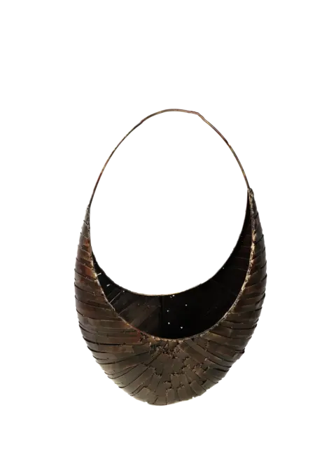 Lunar Loop Vessel — Antique Brown Patina | Vyne Boutique