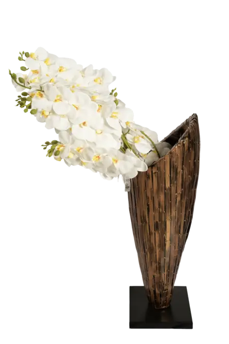 Sail Form Sculpture — Antique Brown Patina | Vyne Boutique