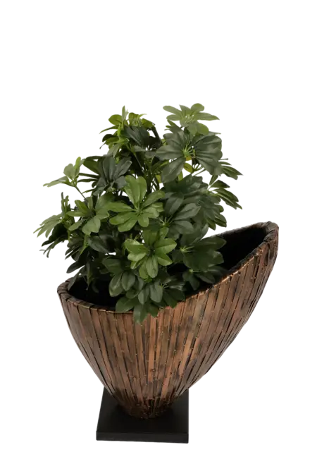 Drift Arc Bowl — Antique Brown Patina | Vyne Boutique
