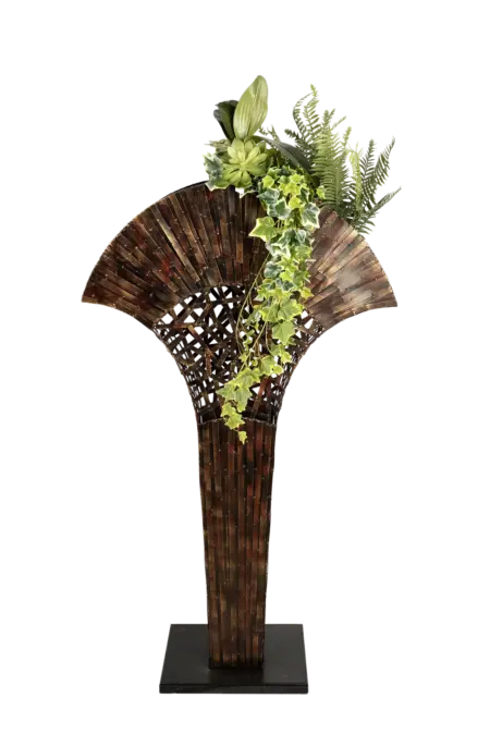 Midi Fan Arch — Antique Brown Patina | Vyne Boutique
