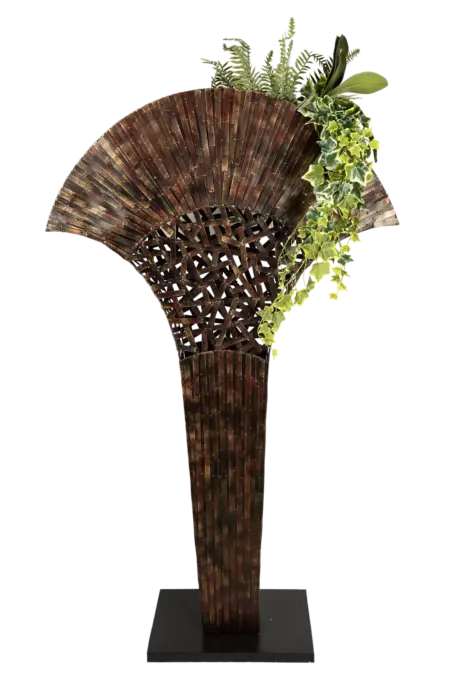Grand Fan Arch — Antique Brown Patina | Vyne Boutique
