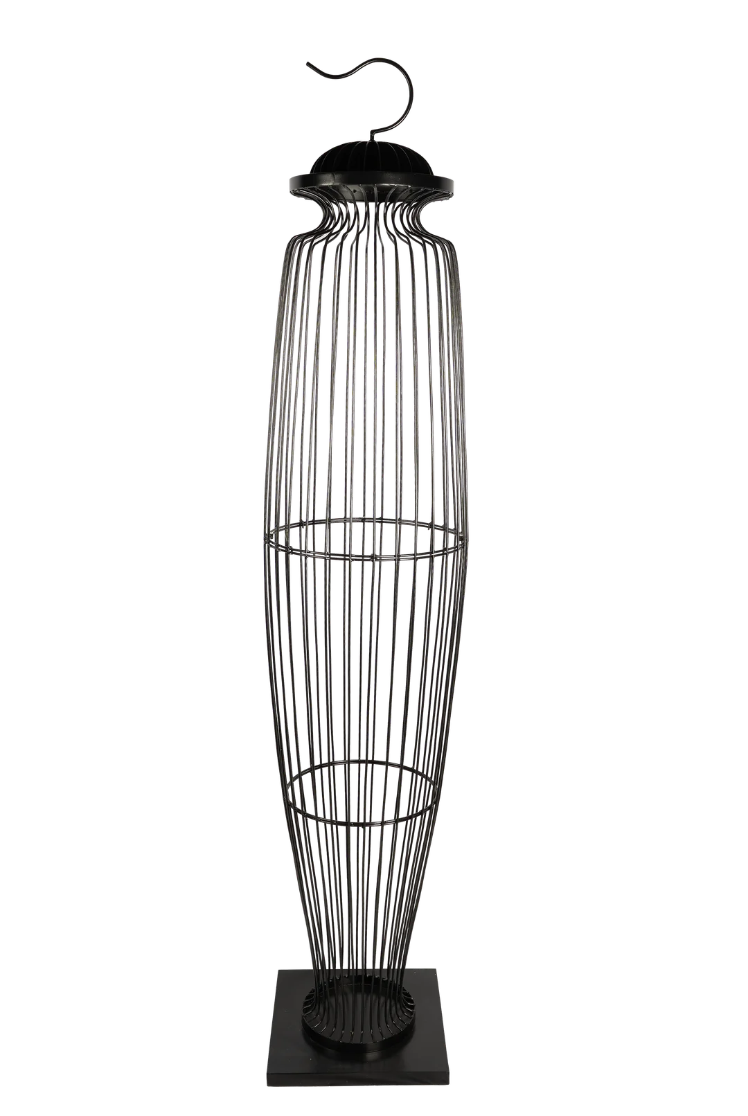 Grand Lantern Urn Cage (Black Powder Coat) | Vyne Grand Lantern Urn Cage — Black Powder Coat | Vyne Boutique