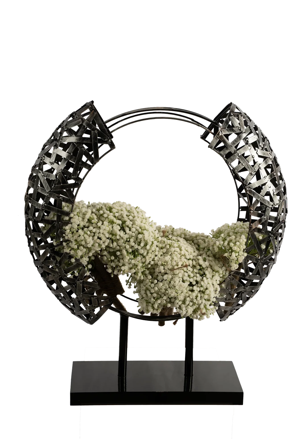 Halo Wreath Sculpture (Antique Brown Patina) | Vyne Halo Wreath Sculpture — Antique Brown Patina | Vyne Boutique