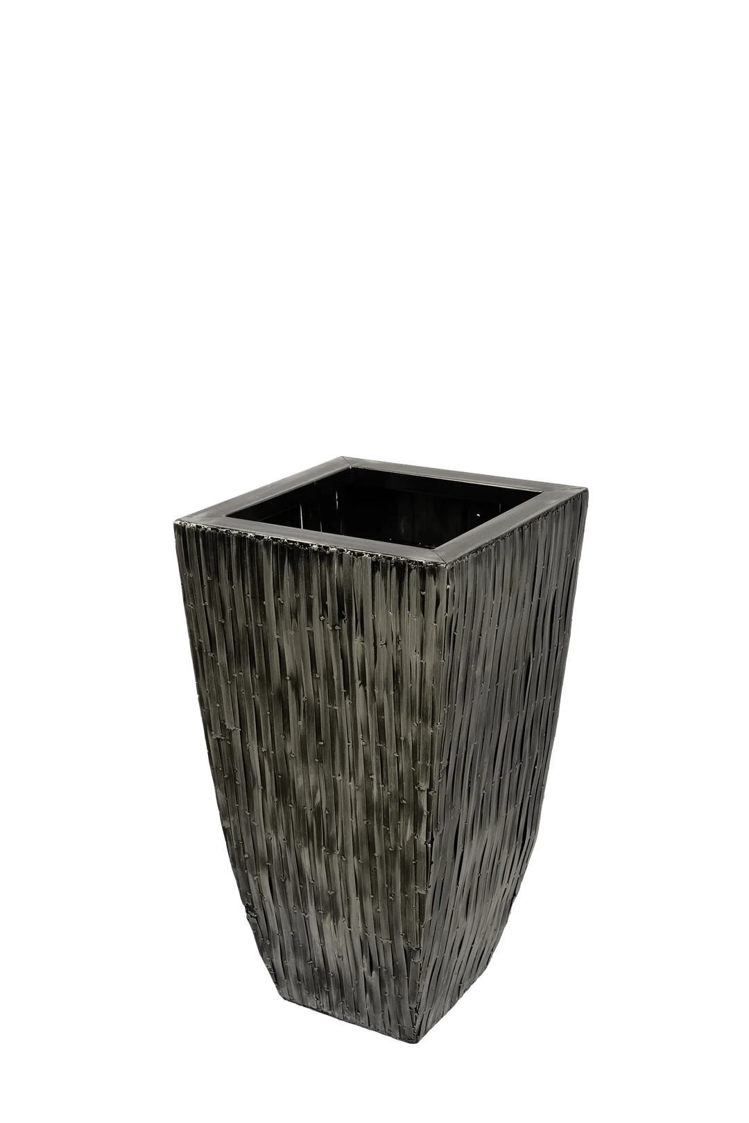 Midi Monolith Planter (Weathered Zinc) | Vyne Midi Monolith Planter — Weathered Zinc | Vyne Boutique