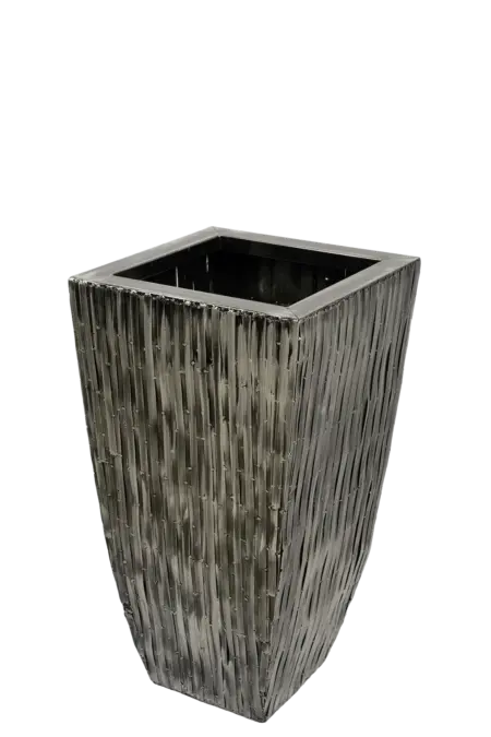 Grand Monolith Planter — Weathered Zinc | Vyne Boutique