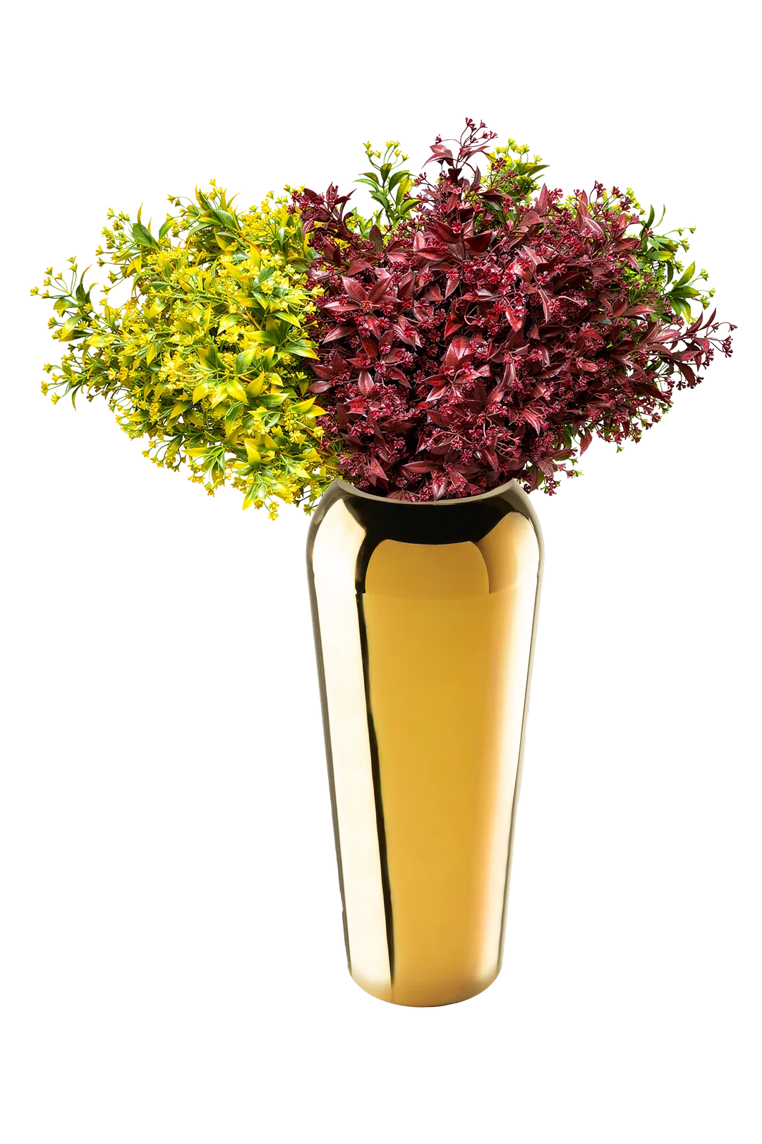 Midi Rounded Mirror Vase (Mirror Gold) | Vyne Midi Rounded Mirror Vase — Mirror Gold | Vyne Boutique