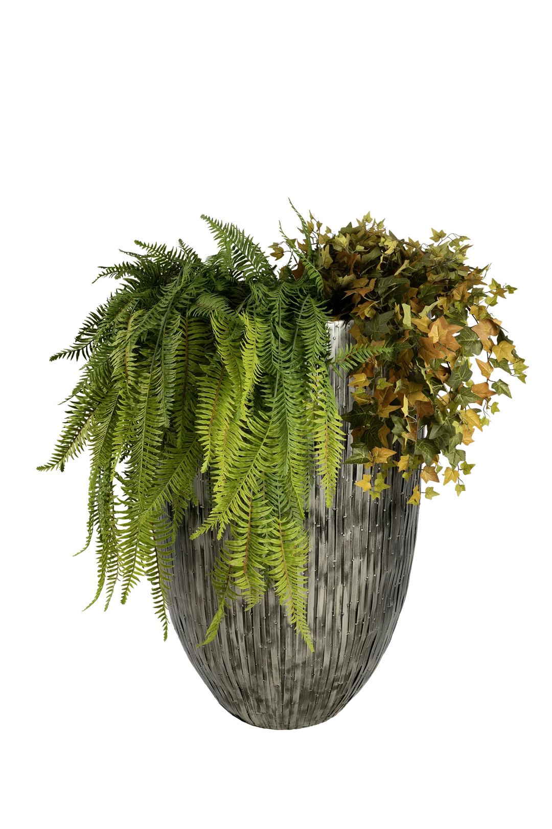 Grand Stone Vessel (Weathered Zinc) | Vyne Grand Stone Vessel — Weathered Zinc | Vyne Boutique