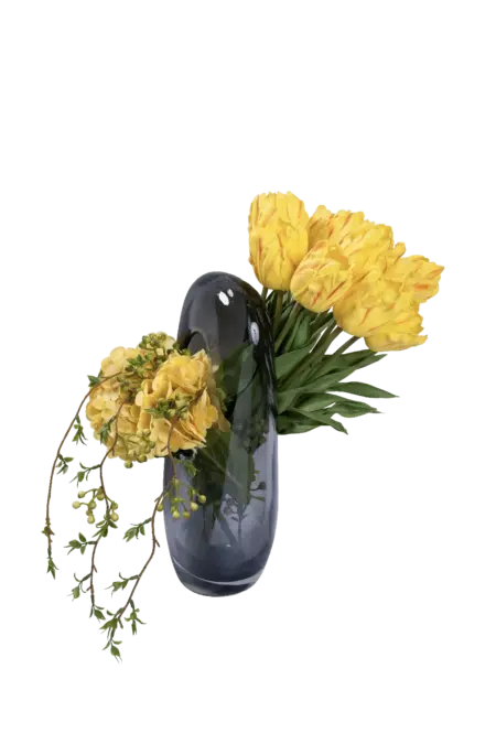 Summer Day — Artificial Yellow Tulip Arrangement | Vyne