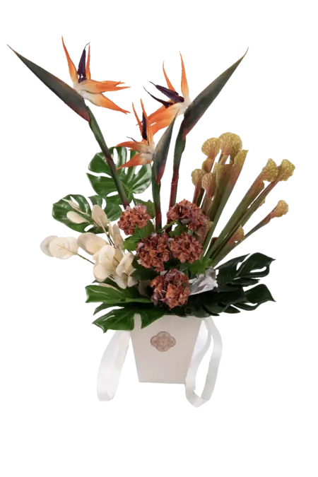 Tropic Rise — Artificial Bird of Paradise Tropical Arrangement | Vyne